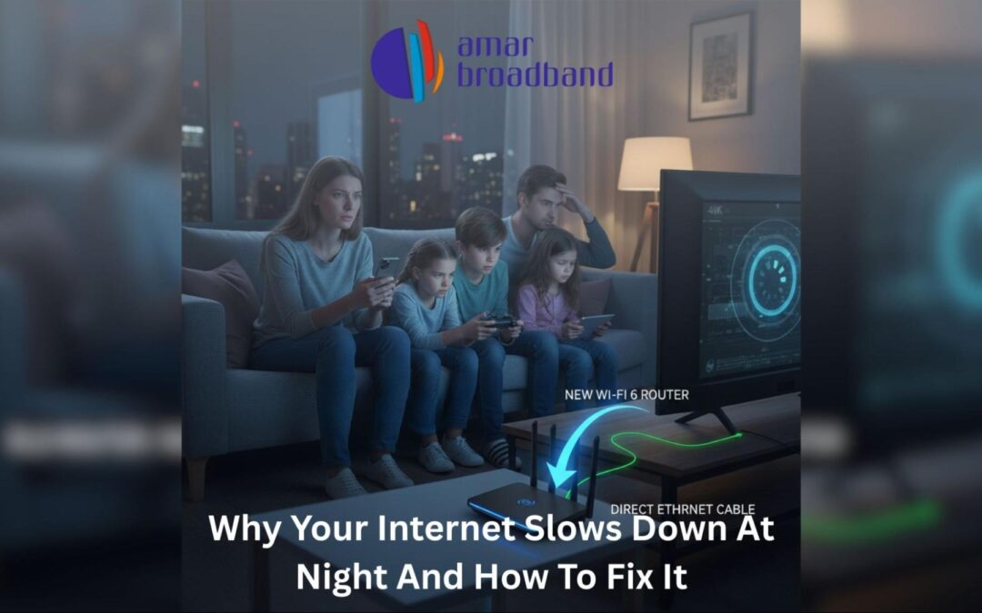 Why Your Internet Slows Down At Night And How To Fix It